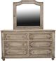 Vintage Furniture Eleanor 4-Piece Queen Panel Bedroom Suite Set-2