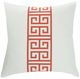Stylecraft Dann Foley Lifestyle Red/White Pillow-0