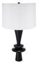 A & B Home Black Table Lamp-0