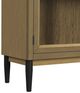 Elements International Orion Weathered Oak Bookcase-4