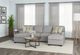 Emerald Home Analiese 3-Piece Light Gray U-Shape Double Chaise Sectional-1