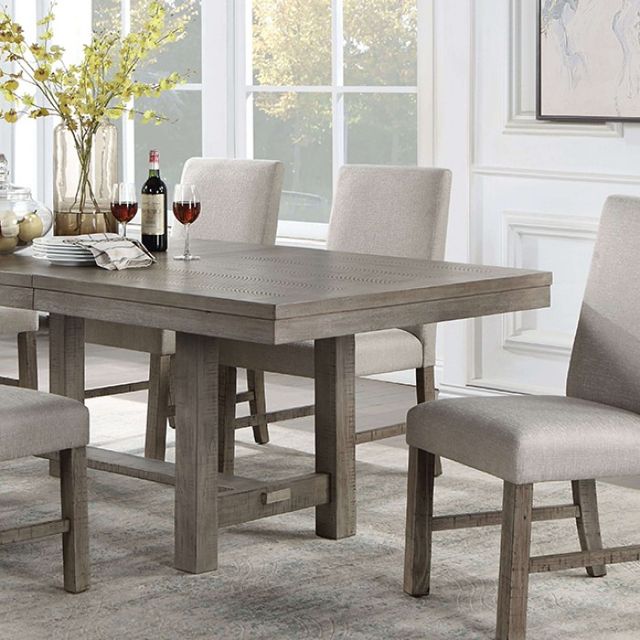 Furniture of America® San Antonio Gray Dining Table-2