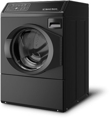 Speed Queen® Matte Black Front Load Laundry Pair-4