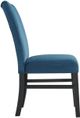 Elements International Bellini Navy Blue Side Chair-2