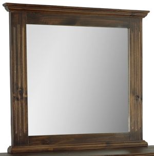 Vintage Furniture Chalet Walnut Mirror