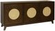 Stylecraft Mahogany and Rattan Sideboard-0