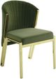 ACME Furniture Fallon 2-Piece Green/Gold Side Chair Set-0