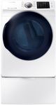 Samsung 7.5 Cu. Ft. White Front Load Gas Dryer-1