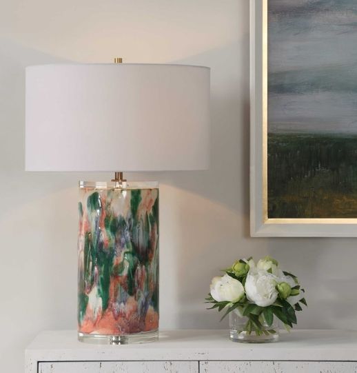 Uttermost® Verdant Multi-Colored Table Lamp-1