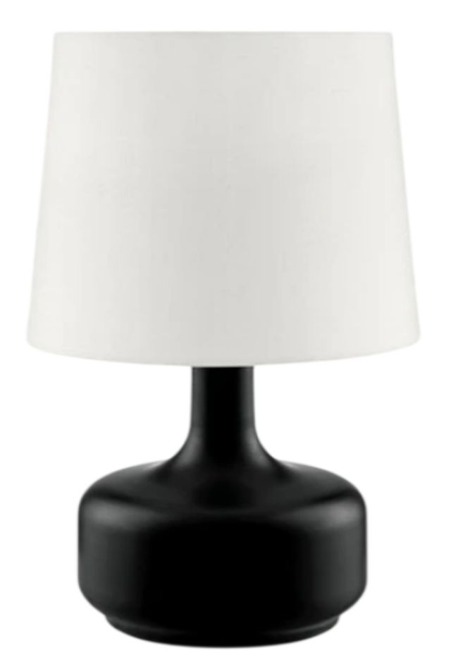 Furniture of America® Farah Black Table Lamp-0