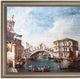 A & B Home Beige/Brown Grand Canal Wall Art-1