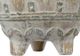 A & B Home 2-Piece Gray 10" Outdoor Footed Planter with Patterns Set-4