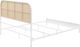 Coaster® Amherst White Queen Metal Rod Bed-3