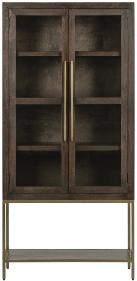 Classic Home Freemont Kona Brown Tall Cabinet-3