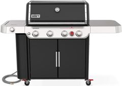 Weber® Grills® Genesis 4-Burner Black Freestanding Natural Gas Grill