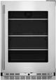 KitchenAid® 24" 5.2 Cu. Ft.  PrintShield™ Stainless Finish Built-In Undercounter Beverage Center -0