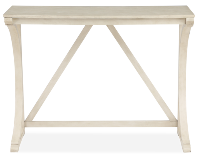New Classic® Home Furnishings Bella 3-Piece Bisque Counter Sofa Table Set-2