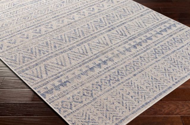 Surya Eagean Navy/Taupe 4'x6' Area Rug-2