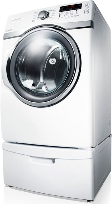 Samsung 7.4 Cu. Ft. Neat White Front Load Gas Dryer-2