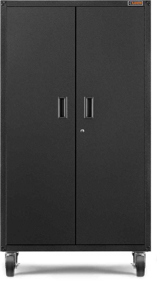 Gladiator® Smooth Hammered Granite Ready-to-Assemble Mobile Storage Cabinet-0