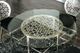 Furniture of America® Abner Glass Top Counter Height Dining Table Base with Black -2