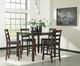 Signature Design by Ashley® Coviar 5-Piece Brown Counter Height Dining Table Set-3