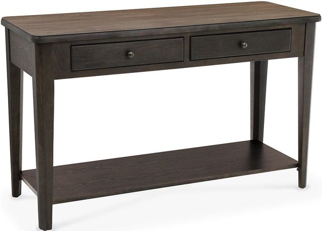 Peters-Revington™ Casual Choices™ Light Gray Sofa Table with Dark Gray Base-0