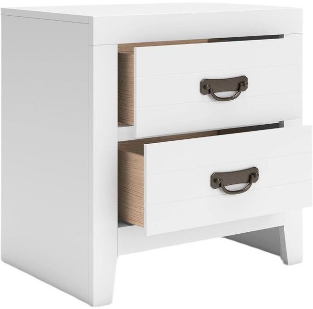 Signature Design by Ashley® Binterglen 4-Piece White Twin Panel Bedroom Set-2