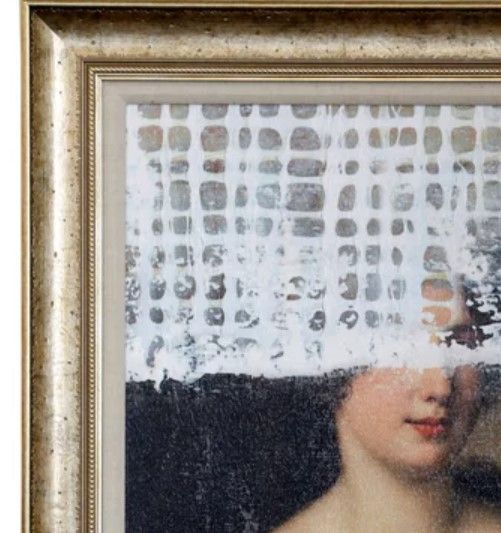 Stylecraft Dann Foley Lifestyle Gold/White Wall Art-1