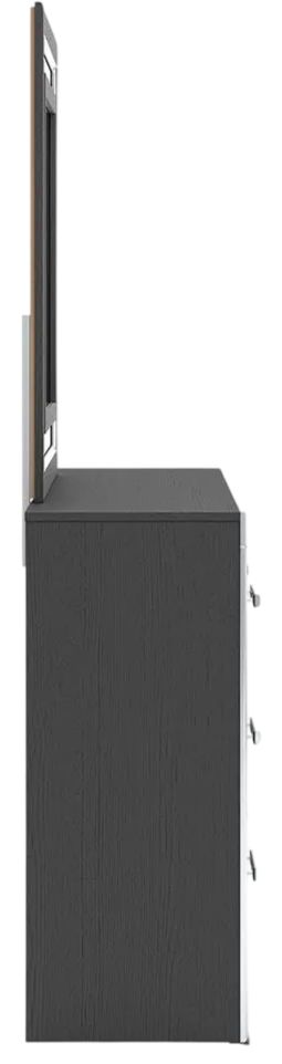 Signature Design by Ashley® Zuraleus Black Dresser and Mirror-4