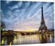 Classy Living Night in Paris Wall Art-3