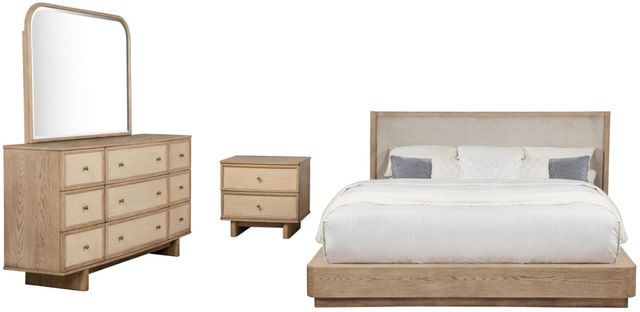 Coaster® Kailani 4-Piece Beige Eastern King Bedroom Set-0