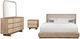 Coaster® Kailani 4-Piece Beige Eastern King Bedroom Set-0