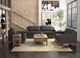 International Furniture Direct Samba Gray Sofa-1
