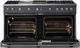 Viking® 5 Series 60" Cast Black Pro Style Gas (LP) Range with Polished Chrome Trim-1