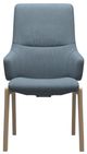 Stressless® by Ekornes® Customizable Mint Large High Back Dining Arm Chair with Rounded Legs-1