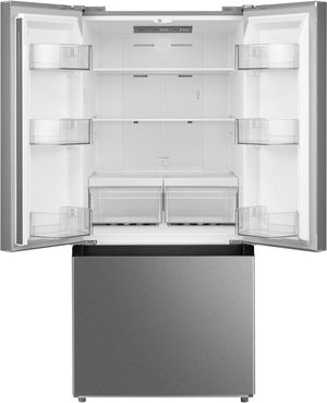 Midea® 30 in. 18.4 Cu. Ft. Stainless Steel French Door Refrigerator