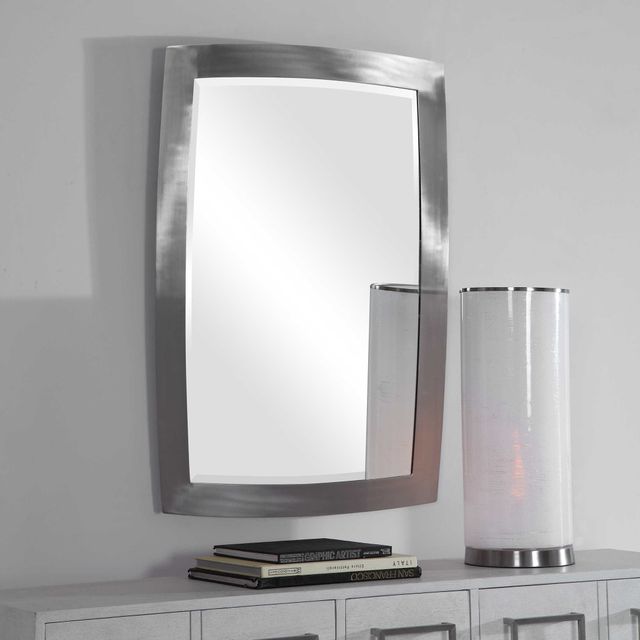 Uttermost® Haskill Brushed Nickel Mirror-2
