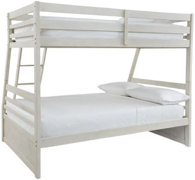 Signature Design by Ashley® Robbinsdale Antique White Twin/Full Bunk Bed-2