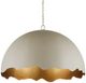 Currey & Company Hiroshi Koshitaka Gold/Smoky Olive Tamago Pendant-3
