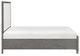 Homelegance® Rowan Gray/Ivory Queen Platform Storage Bed-3