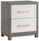 Homelegance® Rowan Gray/Ivory Nightstand-0