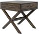 Liberty Furniture Lennox Weathered Chestnut End Table-0