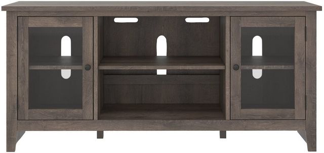 Signature Design by Ashley® Arlenbry Gray TV Stand with Electric Fireplace-1