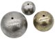 A & B Home 3-Piece Gray/Gold Textured Decor Balls Set-1