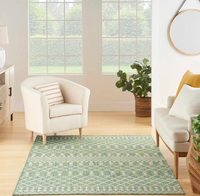 Nourison Home™ Positano Blue Green 5'x7' Area Rug-1