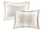 Olliix by Madison Park Zuri Snow Leopard Full/Queen Faux Fur Comforter Set-3