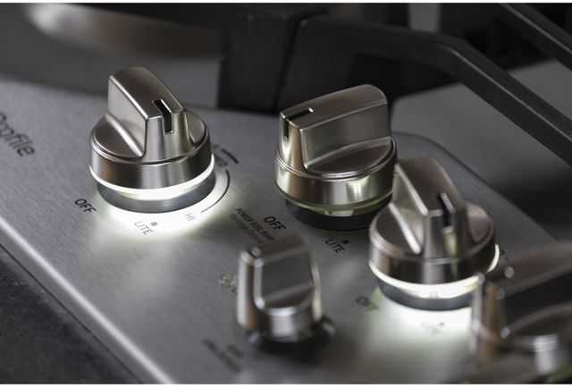 GE Profile™ 36" Stainless Steel Gas Cooktop-6