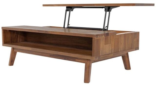 LH Home Gia Warm Pecan Coffee Table-0