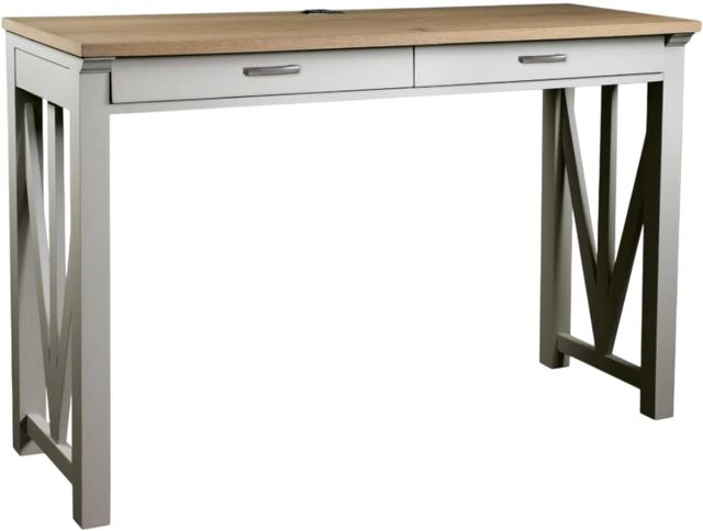 Riverside Furniture Osborne Gray Skies/Timeless Oak 36" Nesting Desk-0